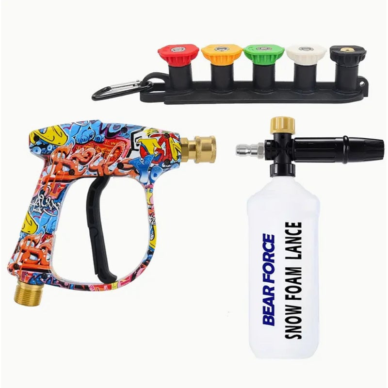 High Pressure Washer Spray Gun Set