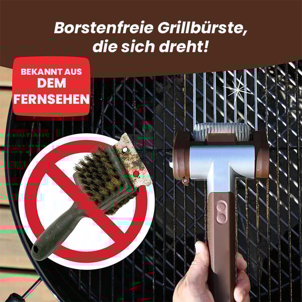 Elektrischer Grillreiniger ohne Borsten