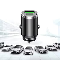 Metal Pull-Ring Invisible Fast Car Charger