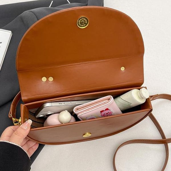 Women's Fashionable Solid Color Handbag