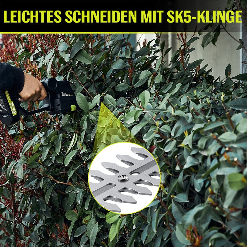 Saker 2-in-1 Akku Grasschere & Heckenschere
