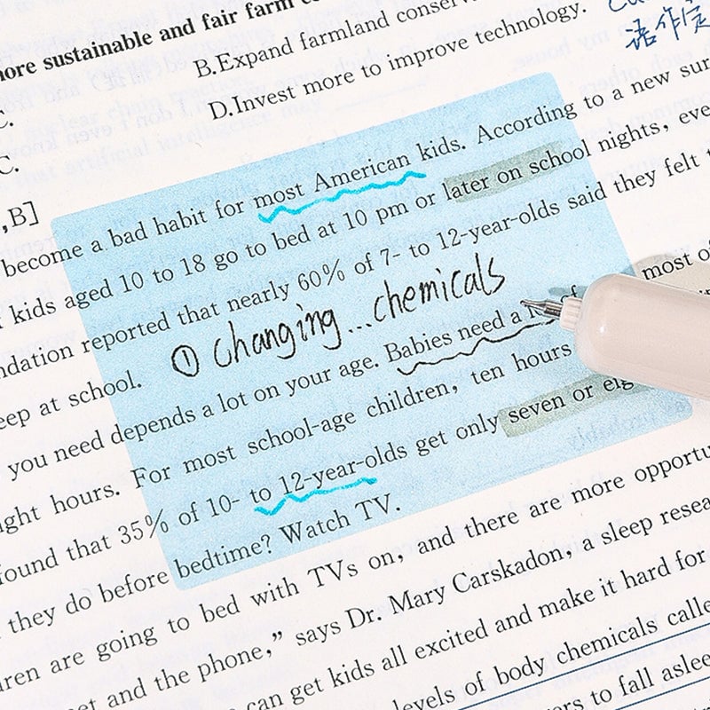 Colorful Self-Adhesive Pull-Out Memo Pads