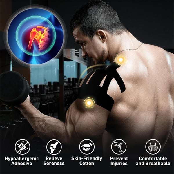 Kinesiology Tape for Shoulder Pain Relief
