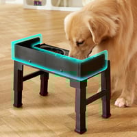 Adjustable Elevated Dog Bowl