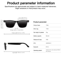 Sakerplus® AI Smart Translation Glasses