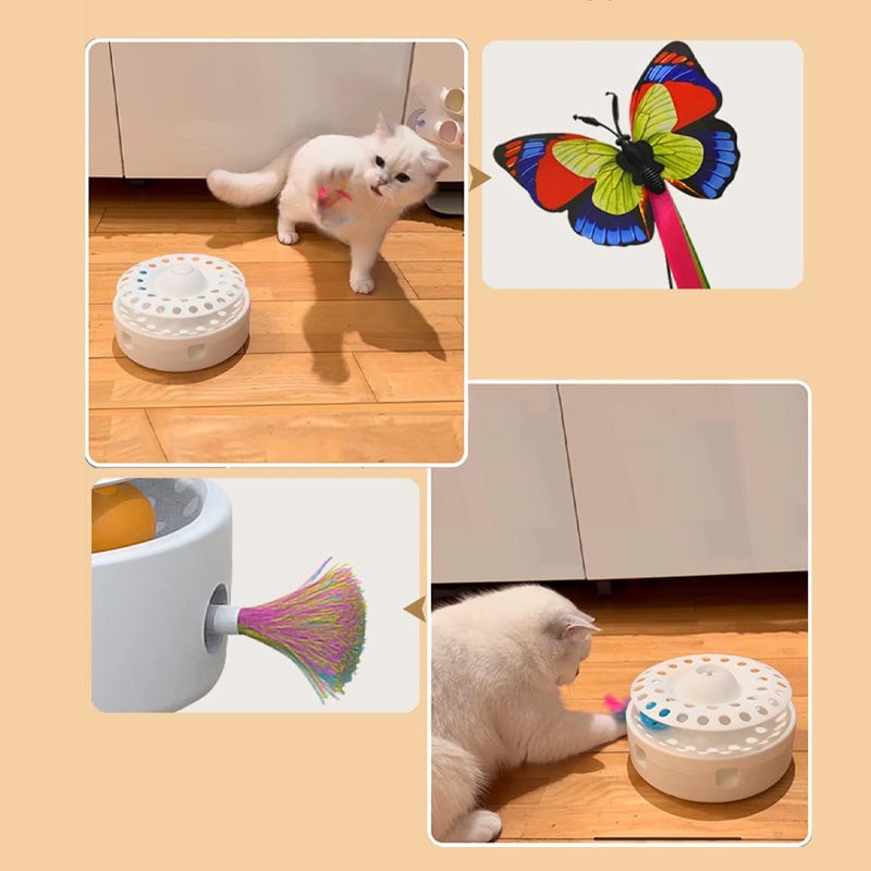 3-in-1 Automatic Interactive Cat Toy