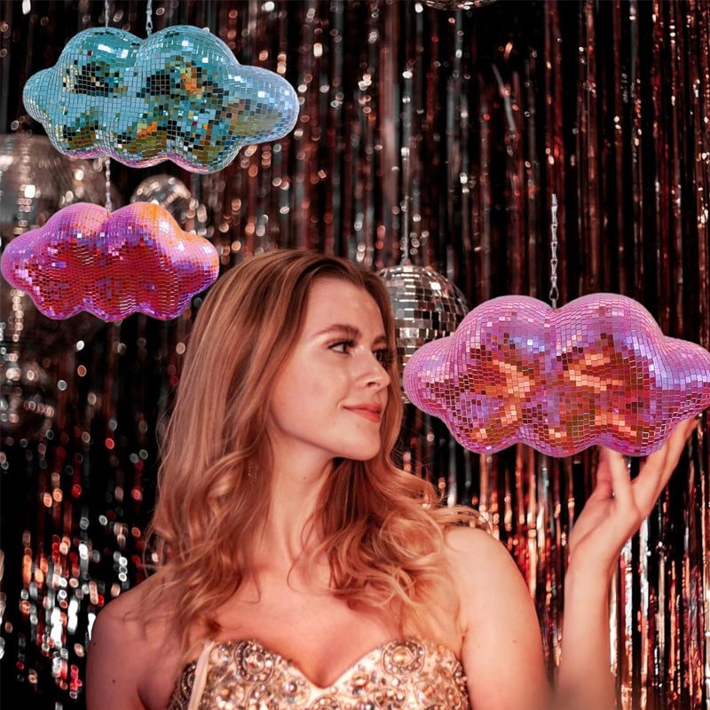 Hängendes Disco-Wolken-Ornament