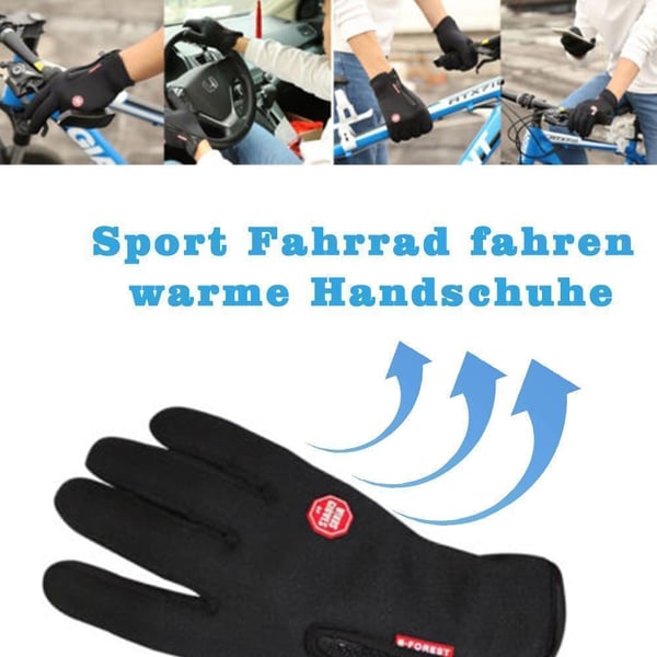 Winterhandschuhe – winddicht, wasserdicht, rutschfest & touchscreen-fähig (mit optionaler USB-Heizfunktion)