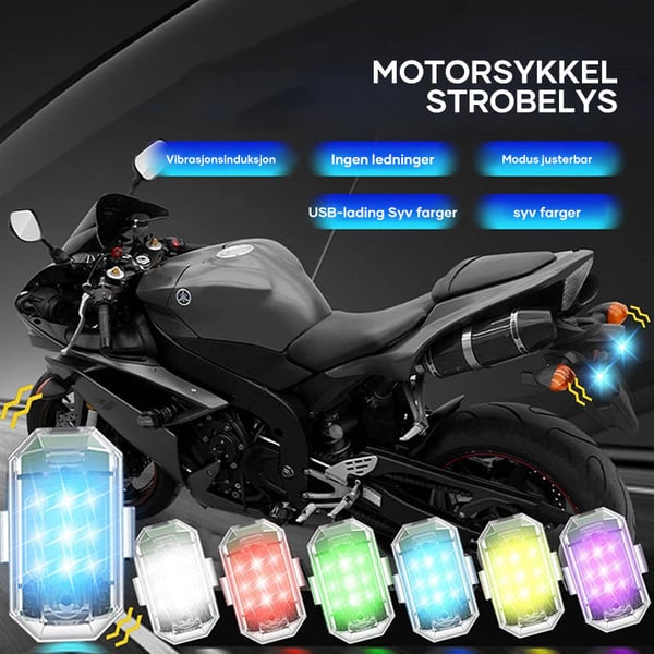 Blinklys for bilfjernkontroll