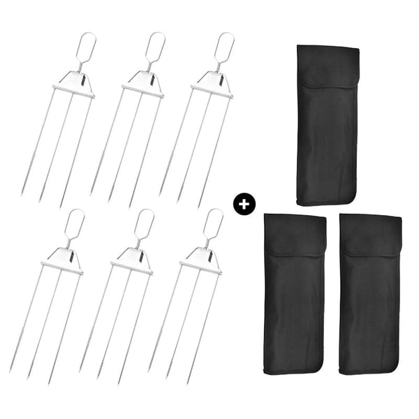 【sale】3 Way Grill Skewers - GrillSavant