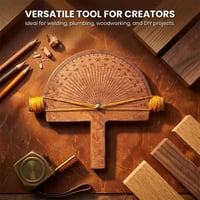 Handcrafted Wooden Precision Angle Finder