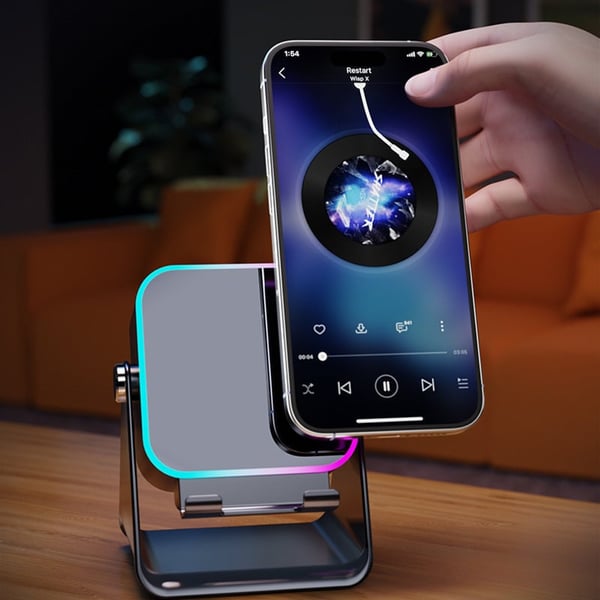 Wireless Induction Audio Speaker Stand