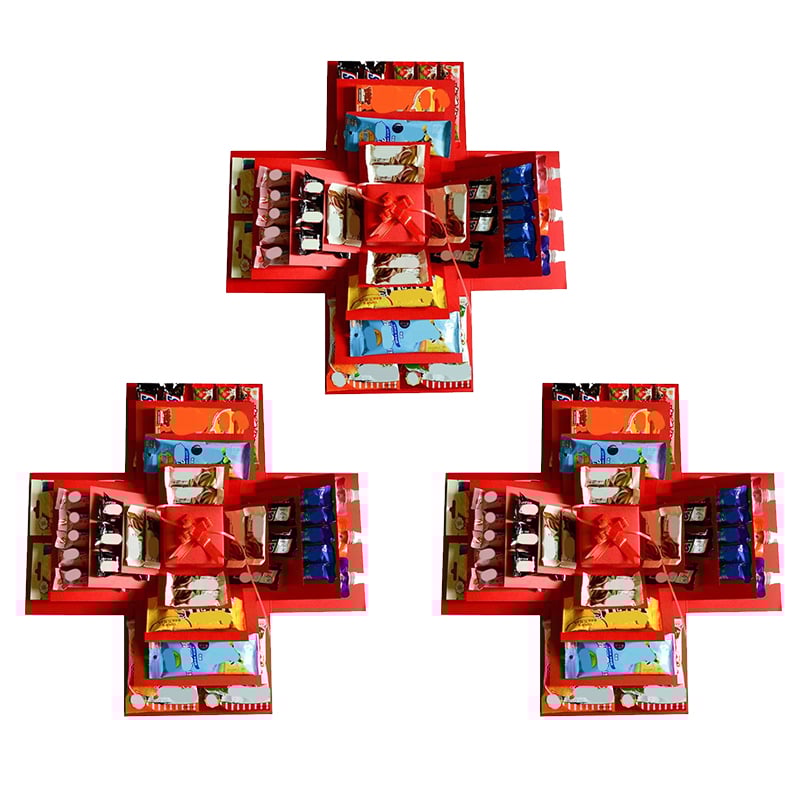 Überraschungsexplosion Geschenkverpackung Leere Box