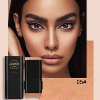 Dual-Ended Concealer Stick with Built-In Brush