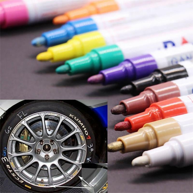 Waterproof tire paint pen