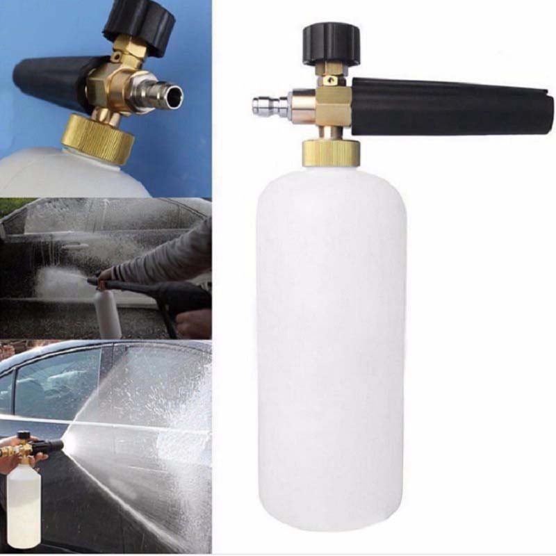 Accessoire met dubbele connector van schuimkanon