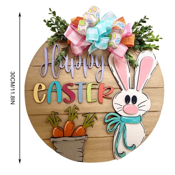 Easter Bunny Rabbit Sign Door Hanger