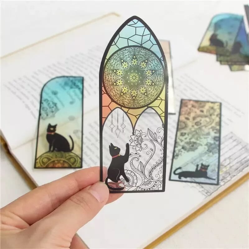 Translucent Pet Cute Kitten Bookmark