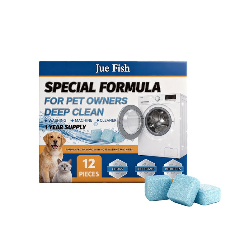 Pet-Specific Washing Machine Cleaning Tablets
