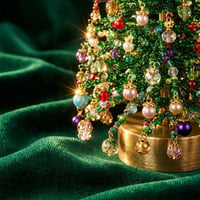 DIY-Perlen-Weihnachtsbaum-Dekorations-Bastelset