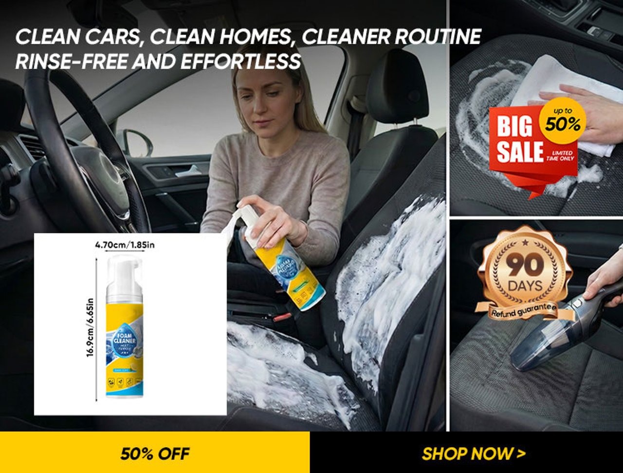 Foam No-Rinse Cleaner