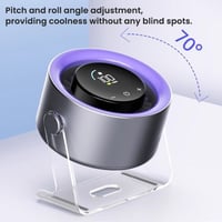 Sakerplus® Digital Desktop Circulation Fan
