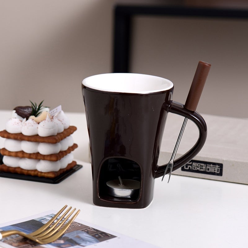 Multi-Functional Ceramic Fondue Mug🍫