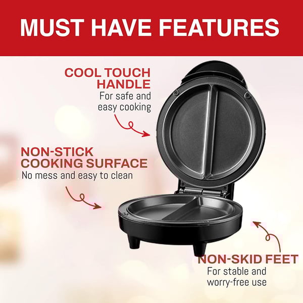 Dual-Zone Electric Omelette Maker