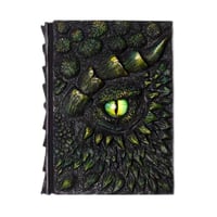 🐉Dragon Eye 3D Embossed Journal - Handmade Resin Engraved Notebook🐉