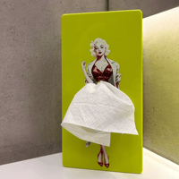 Fluffy Skirt Girls Tissue Box