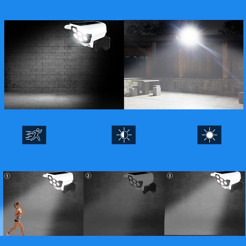 Solar Security Deterrent Light