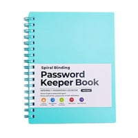 A6 Coil Password Keeper Book