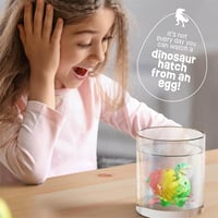 Educational Dino Egg Bath Bombs with Surprise Toy Discovery