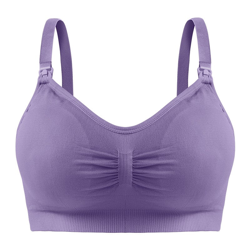 Nursing Bras for Breastfeeding  Seamless Maternity Bras Pregnancy Sleep Bralette