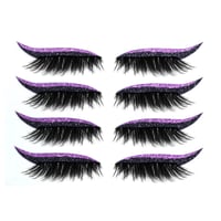 Autocollants Imperméables et Réutilisables pour Eye-liner et Cils