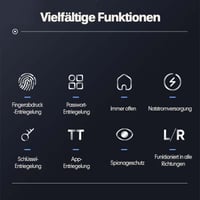 Fingerabdruck-Smart-Bluetooth-Türschloss