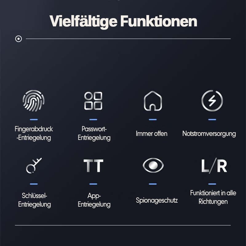 Fingerabdruck-Smart-Bluetooth-Türschloss
