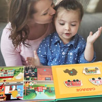 Busy Book for Child to Develop Learning Skills, Children's Puzzle Early Education Busy Book