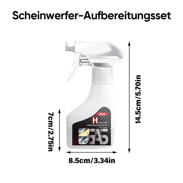 upsell-Scheinwerfer-Restaurierungsspray