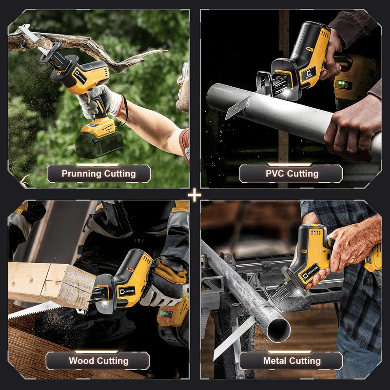 Sakerplus Battery-compatible wireless reciprocating saw