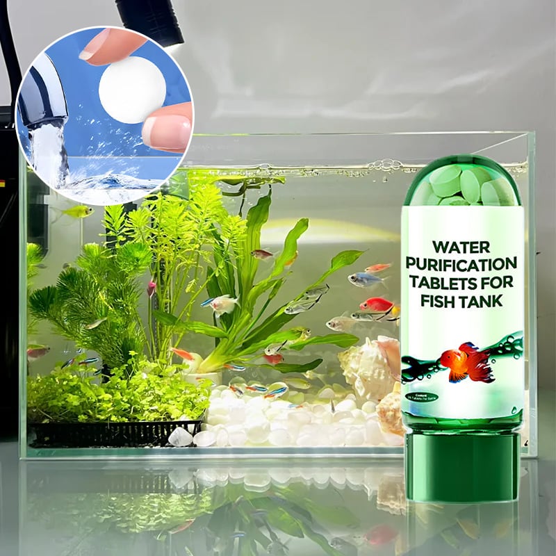 Leistungsstarke Aquarium-Wasserreinigungstablette