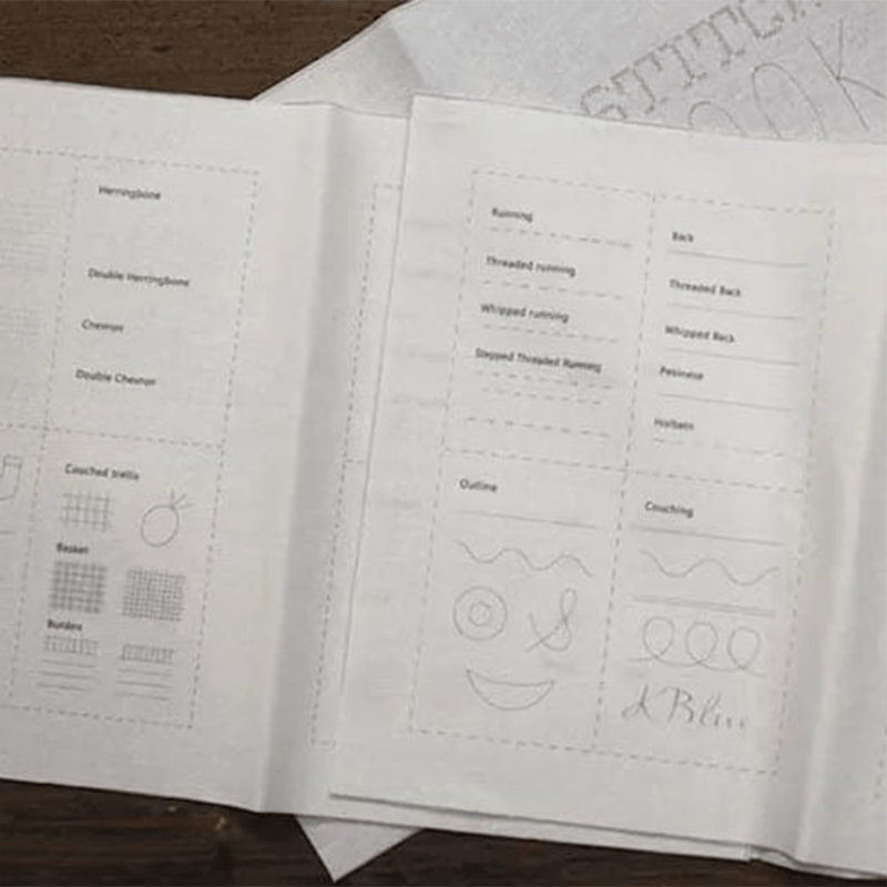 Sakerplus All-Scenario Embroidery Stitch Book Kit