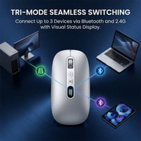Kexon™ AI Smart Tri-Mode Voice Typing Mouse