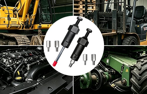 Heavy duty grease fitting cleaner for equipment maintenance