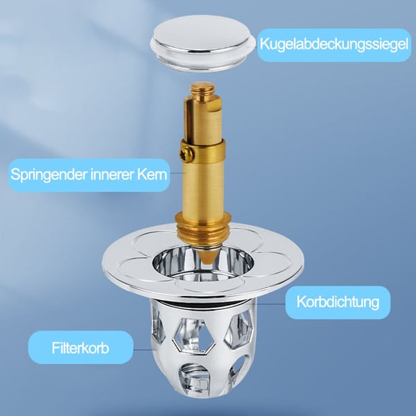 💥Universelle Abflussstopfen für Waschbecken💫