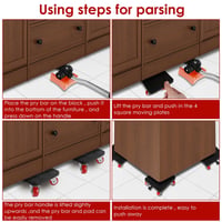 Furniture Moving and Raising Tool Set