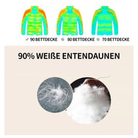 Ultraleichte Daunenjacke Hoodie Unisex 8 Farben