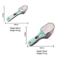 Adjustable measuring spoon