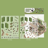 DIY 3D House Stickers