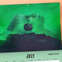Scaredy Cats 2025 Monthly Calendar
